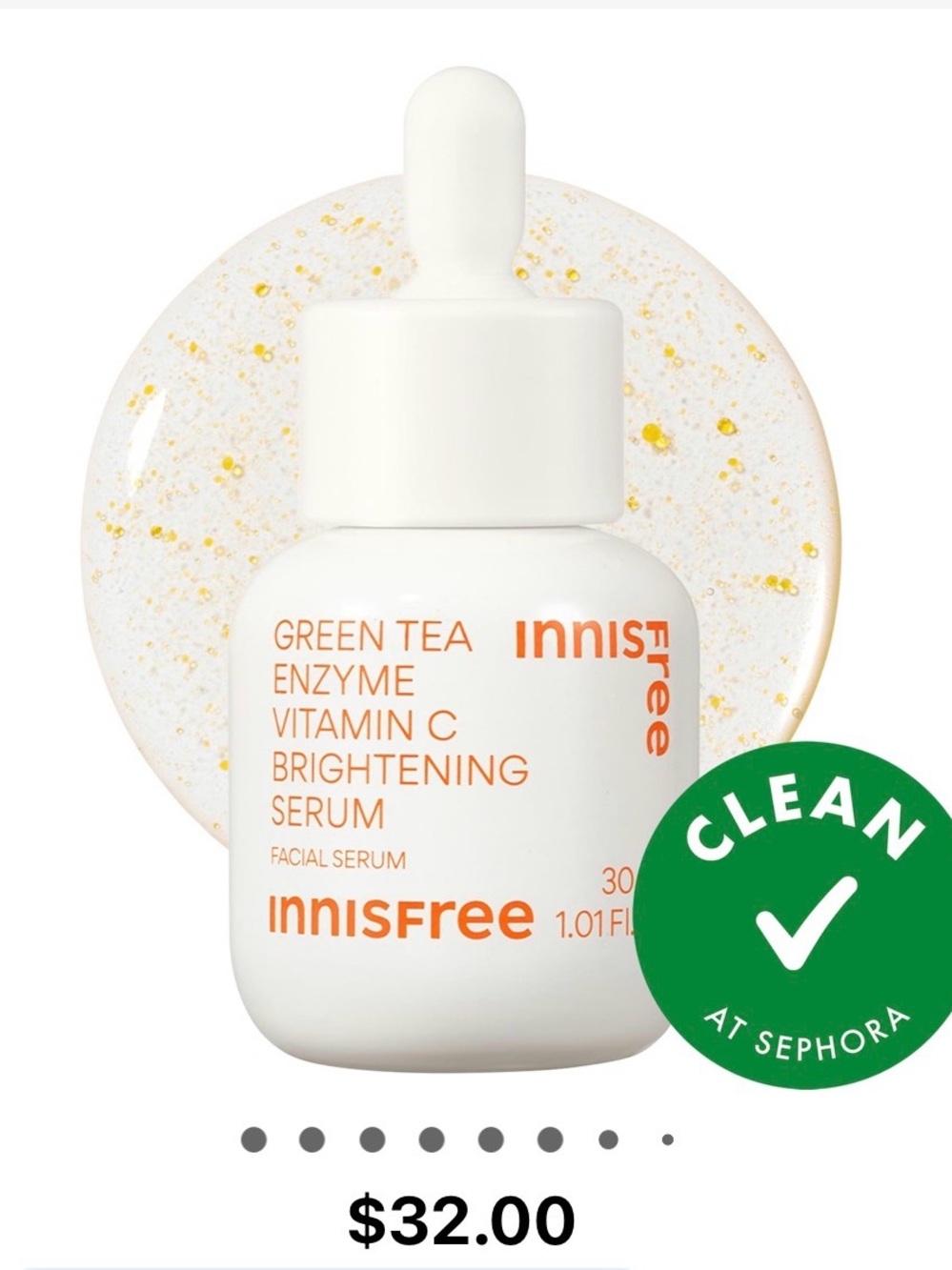 Innisfree Rapid Vitamin C Korean Brightening Serum